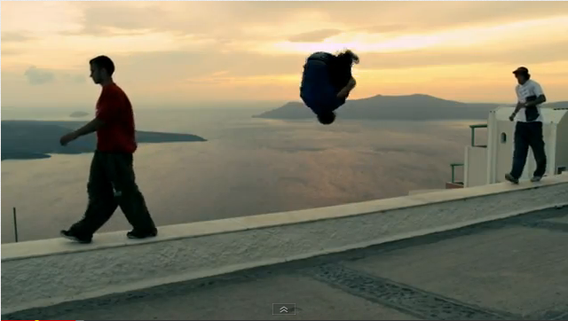 Red Bull Art of Motion Santorini Freerunning