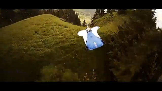 Alexander Polli Wingsuit Flying