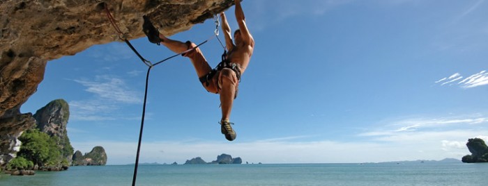 railay beach rock climbing