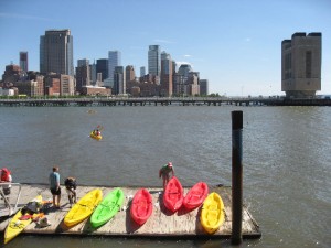 10 action sports for nyc residents kayaking on the hudson river