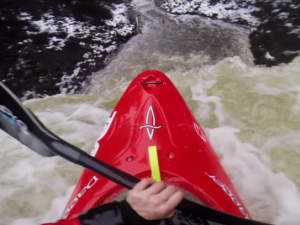 Rush Sturges Kayak Waterfall